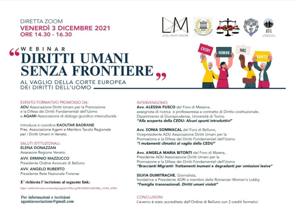 Vi aspetto in diretta Zoom Venerdì 3 dicembre ore 14.30. Evento accreditato dall