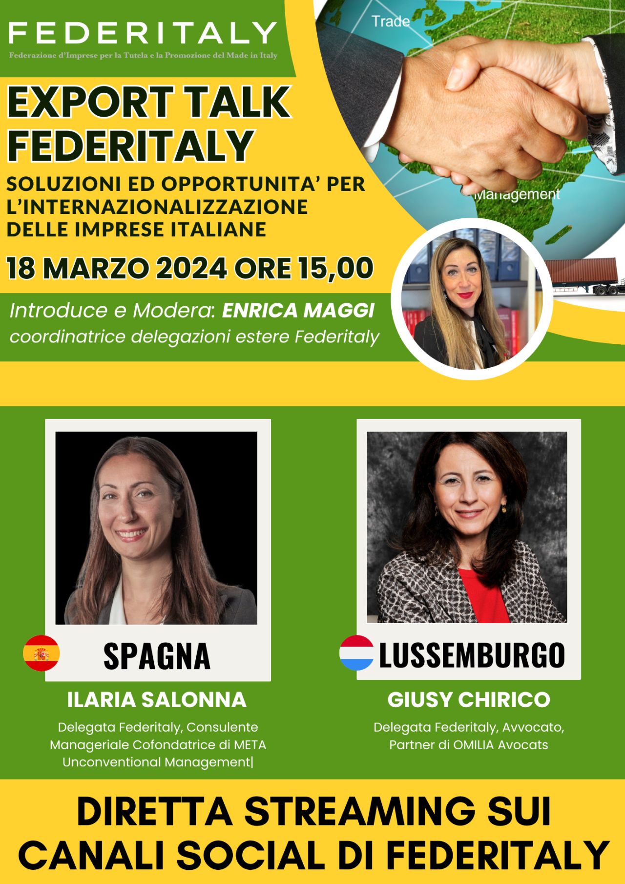 Esportare in Spagna e Lussemburgo: scopri le opportunità con Federitaly