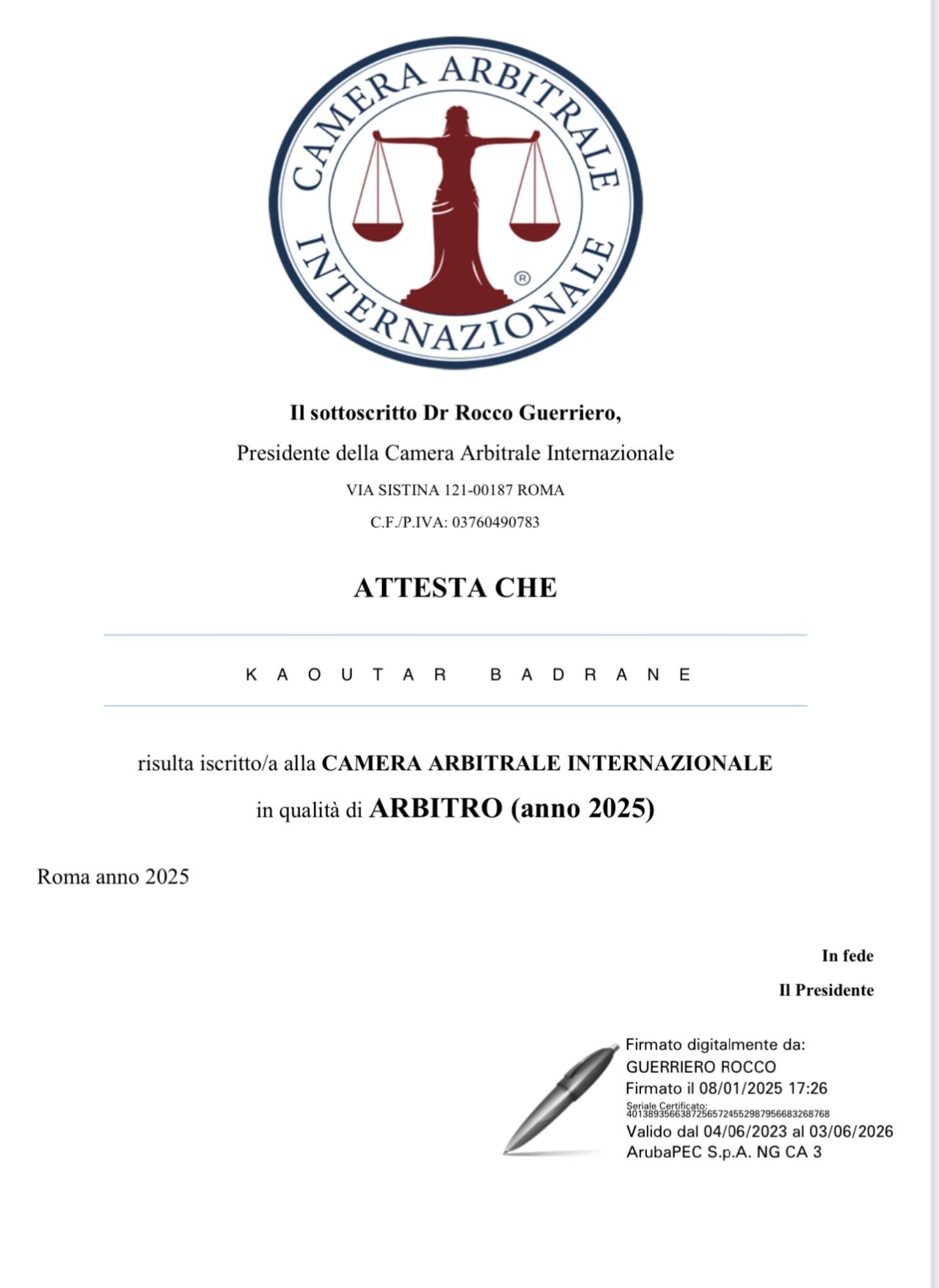 Nuovo traguardo professionale! 📢